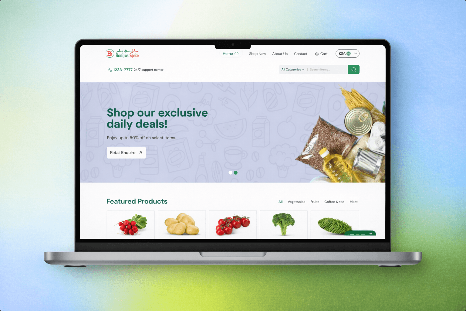 Grocery Website
