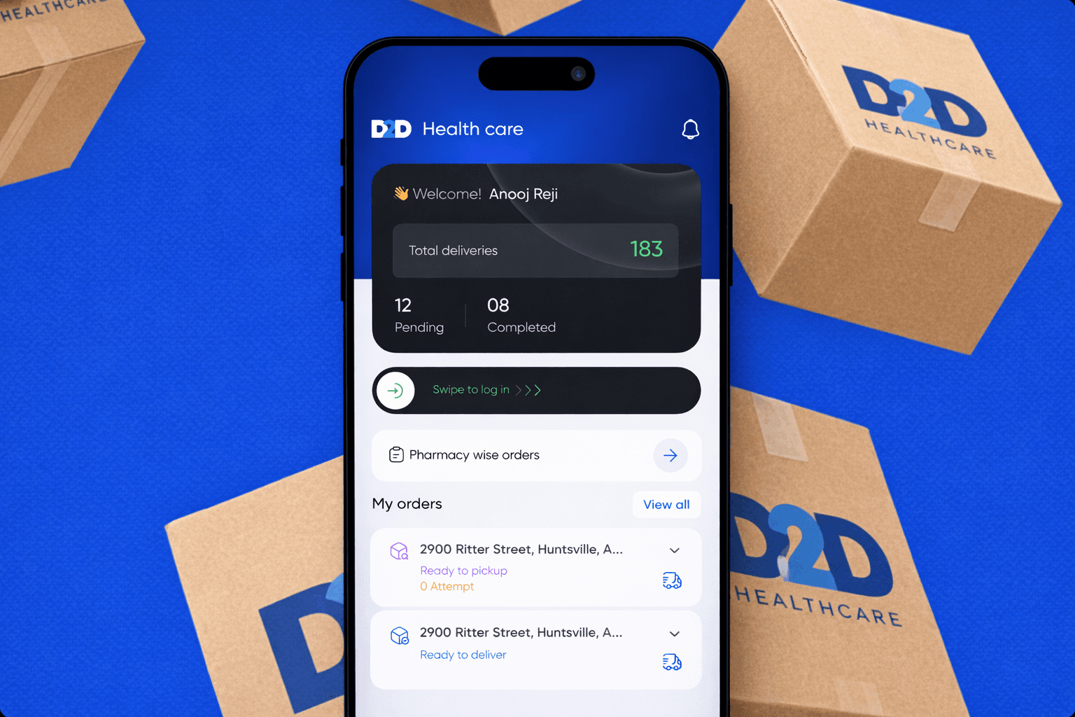 D2D Healthcare App